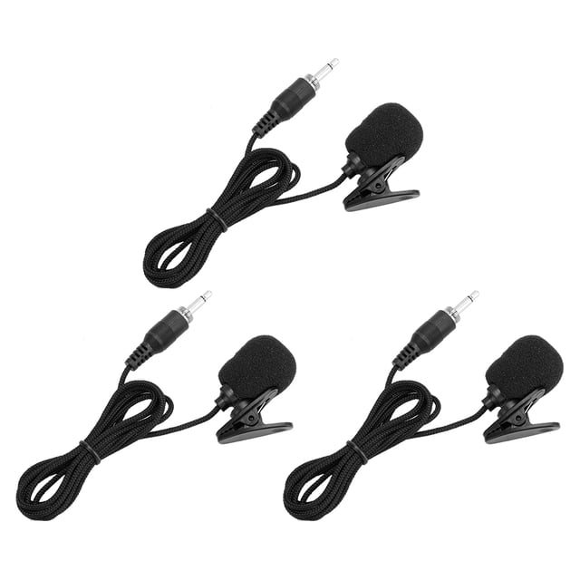 Micrófono amplificador de cuello con cable, 3 uds. 04A, micrófono compacto con conector de tornillo profesional, Mini micrófono fiel a su promesa