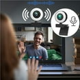 thumbnail image 3 of pitrice HD 720P Webcam with Built-in Adjustable Ring Light with Microphone USB Web Camera, 3 of 8