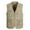 Khaki, variant on Busydd Plus Size Men's Outerwear Vests Casual Oversized Solid Color Hiking Vests Fashion V Neck Zipper Outdoor Cargo Vests with Pockets XL