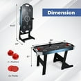 thumbnail image 3 of Costway Foldable Air Hockey Table for Kids & Adults with Digital LED Scoreboard, 3 of 10