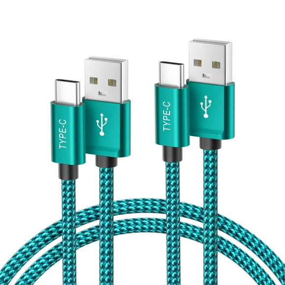 Cable cargador USB tipo C Basesailor, paquete de 2 m, para Samsung