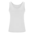 thumbnail image 4 of Camisole Tops For Women Womens Tank Tops With In Bra Plus Size Padded Camisole Shelf Bra Workout Yoga Shirt Casual Basic Undershirt, 4 of 7