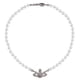 thumbnail image 1 of Collar de perlas de Saturno, collar de diamantes de imitación de cristal, gargantilla de perlas de imitación, collar de perlas de Saturno, 1 of 4