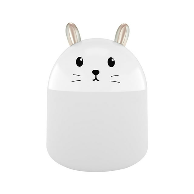 Portable Mini Humidifier 250ml Cool Mist Humidifier with Night Light