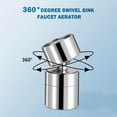thumbnail image 5 of Faucet Aerator 360°Swivel Kitchen Sink Aerator Dual-Function Sink Sprayer Faucet, 5 of 6