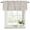Beige, variant on 2 Pack Farmhouse Vintage Valances for Windows Bedroom Living Room Window Treatments, Summer Country Retro Wooden Grain Rod Pocket Valance Drapes Short Kitchen Curtains Over Sink 42"x18"