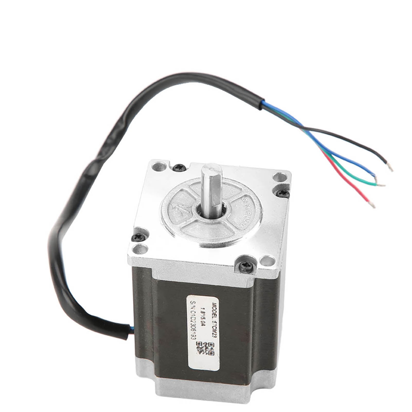 Stepper Motor, CNC Machining 8mm Shaft NEMA23 Motor 2 Phase