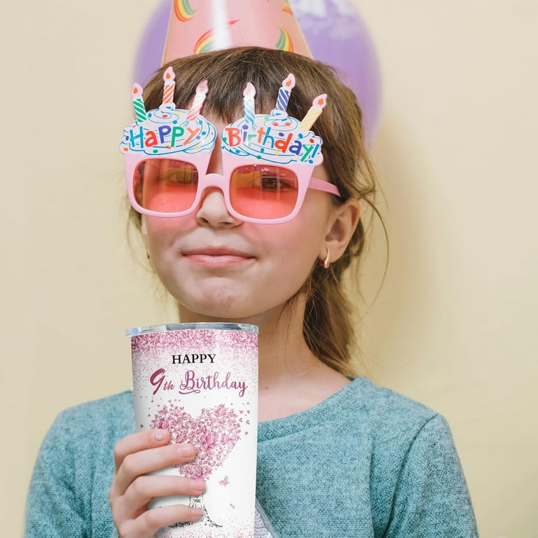 9 Year Old Girl Birthday Gift Ideas Tumbler 1PC Gifts for 9 Year