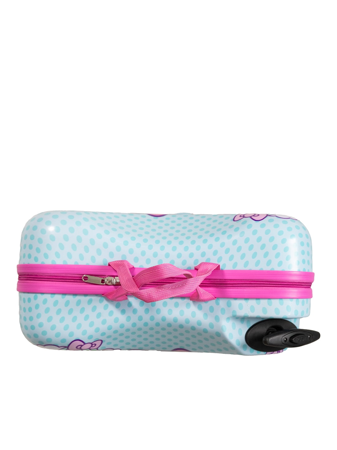 Kid's Sanrio Hello Kitty Character Ride On Scooter Hardside Luggage for Boys and Girls -Mint