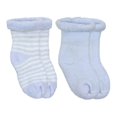 thumbnail image 1 of Kushies Terry Socks, 2 Pack - Blue, 1 of 2