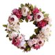 thumbnail image 3 of de Peonía Artificial con Hojas Boho Floral Garland Vine Rattan para Puerta Delantera, Boda, Pared, Ventana, Decoración Rosado Colco decoraciones de flores de simulación, 3 of 8