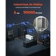thumbnail image 2 of Calentador de agua instantáneo a gas VEVOR, 8 galones para exteriores, 191000 BTU, control inteligente de temperatura, interfaz NPT de 3/4 de pulgada y múltiples protecciones de seguridad, 2 of 9