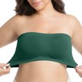 thumbnail image 5 of Byworldtasic Invisible Strapless Bandeau Bra for Women Seamless Non Padded Bras Wireless Push Up Bralettes, 5 of 6