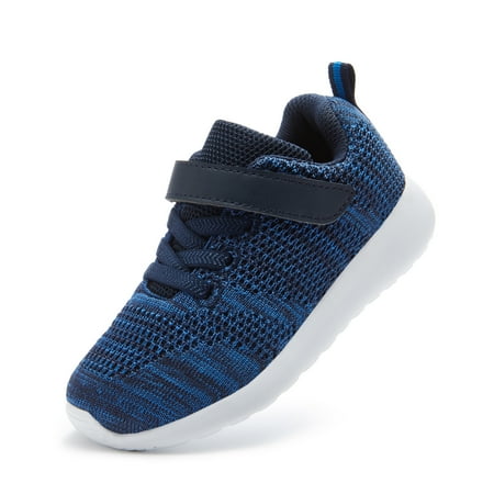 

Weestep Girls and Biy Lightweight Knit Comfort Running Sneaker Shoe(10 Toddler Blue)