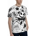 thumbnail image 2 of Jack Skellington Chemise Mode Hommes Femmes T-Shirt à Manches Courtes Imprimé 3D, 2 of 7