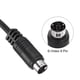 thumbnail image 3 of Cable de video S de Uxcell de 10 pies, con conector macho a macho de 9 pines Mini DIN con revestimiento de oro, 3 of 5