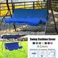 thumbnail image 2 of GZZQY Swing Cover Chair Waterproof Cushion Patio Garden Yard Outdoor Seat Replacement, 2 of 7