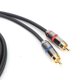 thumbnail image 3 of JORINDO Cable dual de 6,35 mm macho a doble RCA macho Cable de conexión del distribuidor de audio, 3 of 8