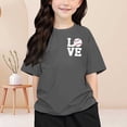 thumbnail image 2 of T-shirts pour Filles Imprimés T-Shirts pour Filles Manches Courtes Hauts Vêtements d'Été pour Filles Col Rond pour Filles Vêtements 3-4 Ans pour Filles Mode pour Filles, 2 of 6