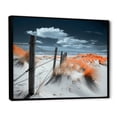 thumbnail image 2 of Designart "Sandy Beach with Coral" Nautical & Beach Floater Framed Canvas Wall Art, 2 of 7