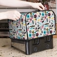 thumbnail image 7 of Lsque Dinosaur Print 4 Slice Toaster Cover , Kitchen Appliance Dustproof Protector , Toaster Protector Dustproof Kitchen Appliance Cover, 7 of 7