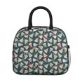 thumbnail image 2 of Lunch Bag Lunch Box for Women Reusable Insulated Lunch Bags,Water-Resistant Banana Leaf Pizza Party Cooler Lunch Tote Bag, Large Capacity for Work Travel Picnic, 2 of 6