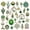 Green Random Style*, variant on Bueautybox 31pcs Mixed Enamel Charms for Jewelry Making Pendants Colorful DIY Pendant Necklace Earrings Bracelet Crafting