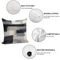 thumbnail image 3 of Black And Grey Abstract Art Artwork Pillow Covers,Black And Grey Abstract Art Artwork Throw Pillow Covers 18"×18" ,Living Room Sofa Couch Pillow Covers,Decorative Pillow Covers, 3 of 7