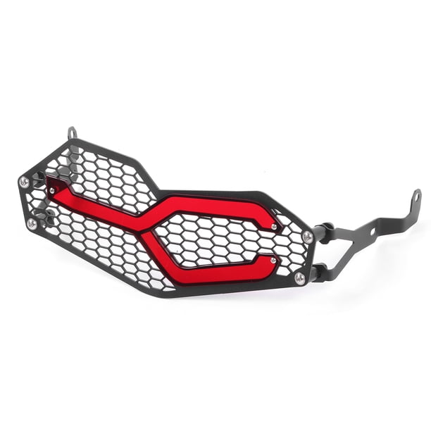 Parrilla para faros delanteros parrilla protectora para faros delanteros de motocicleta de alta calidad con un conjunto completo de accesorios de montaje para la mayoría de las