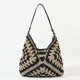 thumbnail image 1 of Zhuge Bolso de hombro tejido para mujer, bolso de mano tejido, bolso de mano tejido elegante para playa de verano, bolsos de hombro (negro), 1 of 5