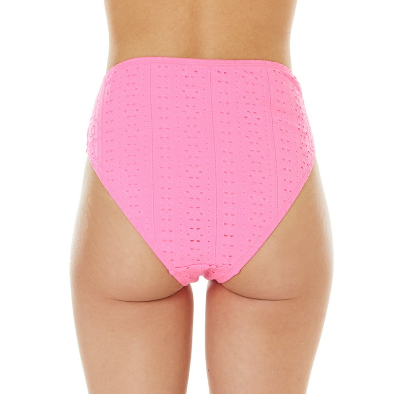 Buy V Crossover High-Waist Bikini Bottom - Order Bikini Bottom online  5000008547 - PINK US