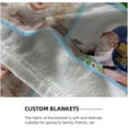 thumbnail image 6 of Personalised Blanket, Custom Blanket, Personalised Photo Blanket, Customised Photo Blanket Personalised for Adults Kids, Personalised Gifts for Mum, Dad, Boyfriend, Girlfriend (10 Photos), 6 of 6