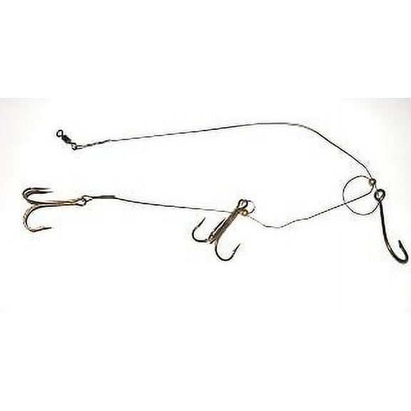 Tyrant Tackle Quick Strike Adjustable Fishing Rig, 24"
