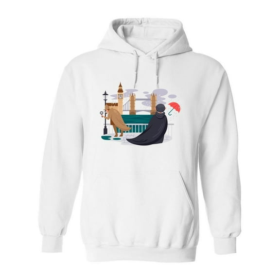 London River Hoodie Men -Image by Shutterstock, Male x-Large
