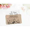 thumbnail image 2 of Inkdotpot 30Baby ShowerDiaper Raffle Ticket Lottery Insert Cards Supplies Games For Baby Shower Party Jungle Animals Bring A Pack Of Rustic Diapers To Win Favors Gifts And Prizes, 2 of 5