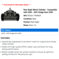 thumbnail image 2 of Rear Right Wheel Cylinder - Compatible with 2000 - 2001 Dodge Ram 2500 - Dorman, 2 of 2