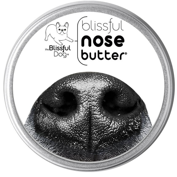 The Blissful Dog® Nose Butter® I Softens, Moisturizes & Conditions Dry, Cracked & Crusty Dog Noses I The Original Nose Butter® I All Natural I Veterinarian Recommended I 2-Ounce Tin