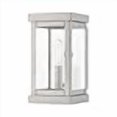 thumbnail image 3 of Livex Lighting 20701-91 Outdoor Wall Lantern, Medium, Brushed Nickel, 3 of 4