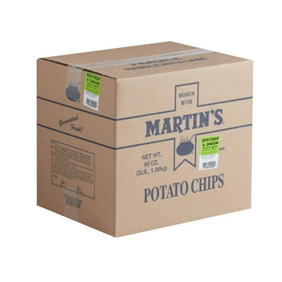 (Price/CASE)Martin's Sour Cream & Onion Potato Chips 3lb, 527097