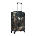 thumbnail image 6 of Salouo Wolf With Basketball Pattern Travel Dust-proof Suitcase Cover, Softside Suitcase Protector Luggage Cover Protector for 18-32inch ,Not Included Suitcase, 6 of 8