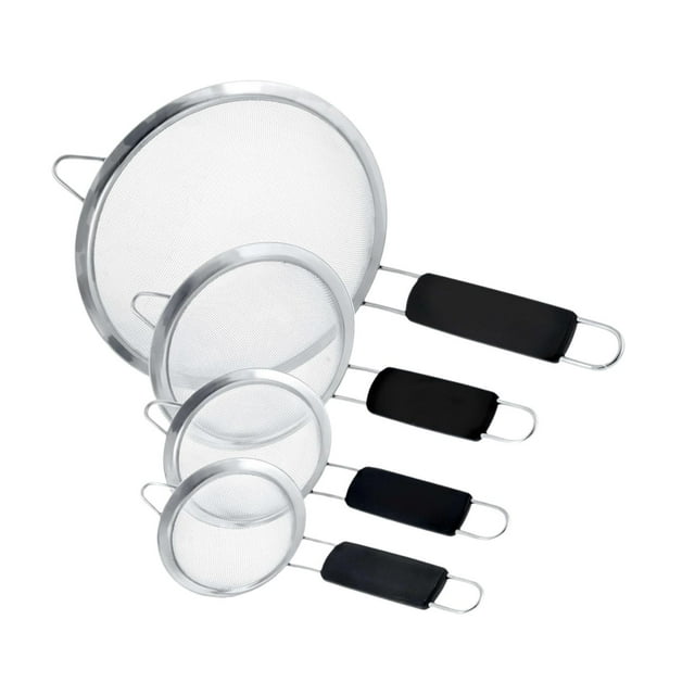 Colador de malla fina BLESIY de Acero inoxidable 4 piezas