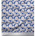 thumbnail image 1 of Soimoi Cotton Duck Fabric Clouds Shirting Printed Fabric 1 Yard 56 Inch Wide, 1 of 1