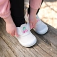 thumbnail image 3 of JAN & JUL Girls' Easy-On Toddler Shoes, Lightweight for First Walkers (Cherries, Size 5 Toddler), 3 of 8