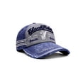 thumbnail image 1 of Black Rebel Gorra Knite estilo vintage desgastado para hombre estampada, 1 of 5
