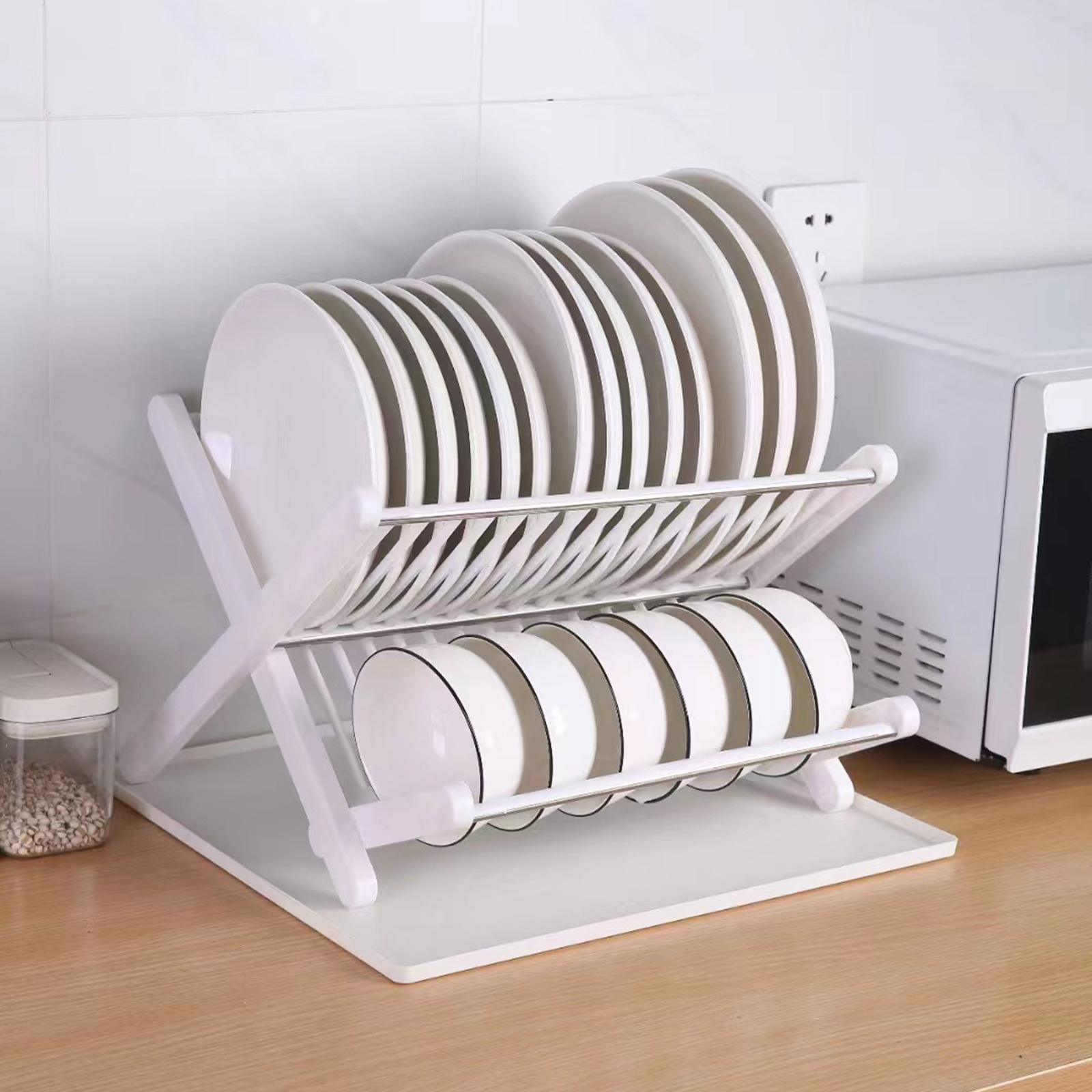 Collapsible Dish Drying Rack Drainer Drainboard Set – InovareDesigns