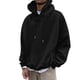 thumbnail image 5 of MHFRRA Sudadera con Capucha Estampada, Suave y Holgada, Ideal para Uso Informal y Actividades Al Aire Libre, con Tejido y Diseño Cómodos Negro, 5 of 6