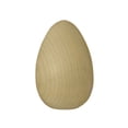 thumbnail image 1 of 500 Pcs Wood Pigeon Eggs1-5/8" tall x 1-1/8" wideEgg has fkat bottom for standing, 1 of 1