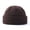 Brown, variant on Acrylic Lightweight Warm Beanie, Roll-Up Edge Fisherman Watch Cap
