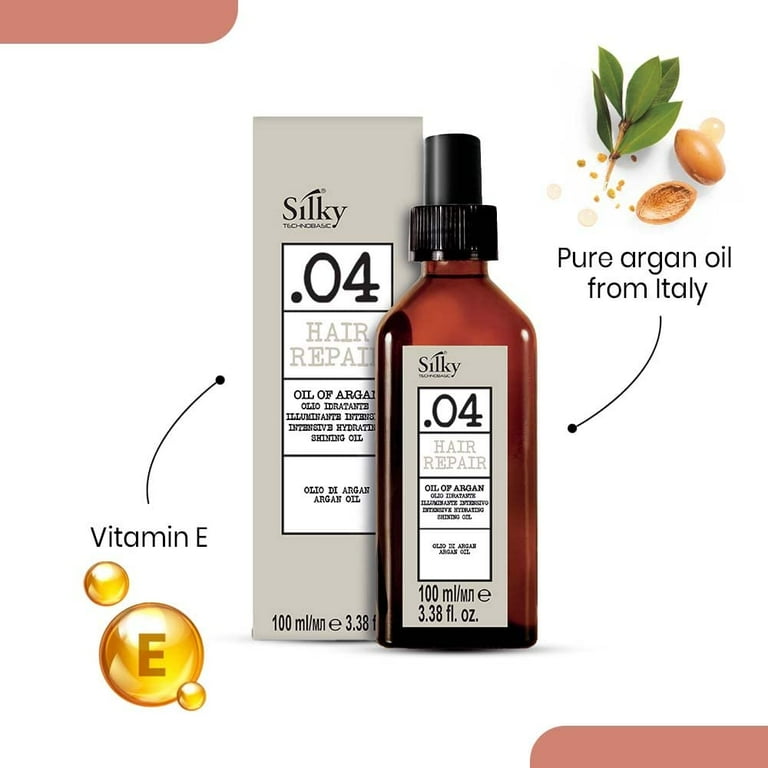 SILKY Technobasic Hair Repair Oil of Argan, 100ml, Frizz Control
