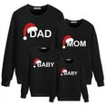 thumbnail image 2 of BULLPIANO Christmas Family Matching Hoodie Sweashirts Xmas Ugly Sweaters Jumper Mom Dad Kids Family Pullover Tops, 2 of 4